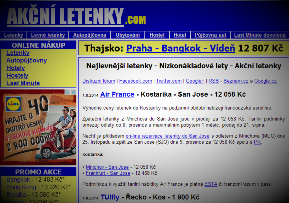 Akční letenky